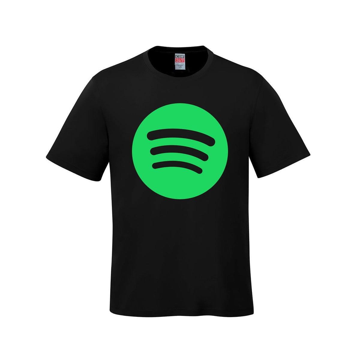 Company Logo Tee — Black S05610 Parkour crewneck with Spotify logo preview