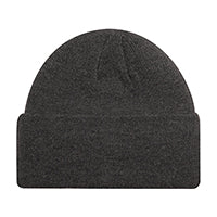 Acrylic 0404M, Ajm Cuff Toque With Oversized 10cm Cuff, Charcoal
