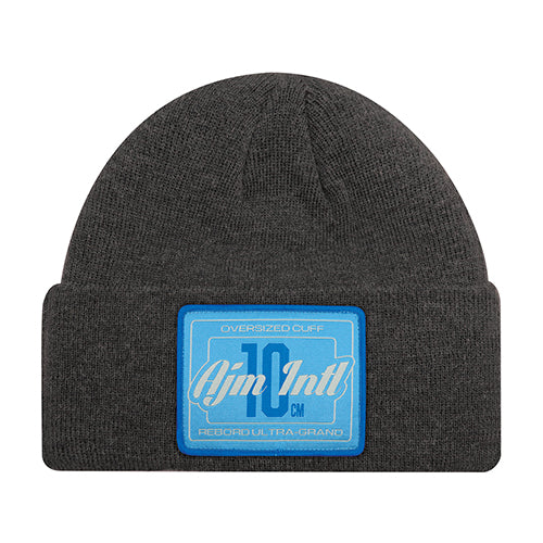 Acrylic 0404M, Ajm Cuff Toque With Oversized 10cm Cuff, Black