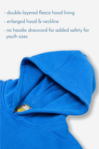Just Like Hero HERO-2020, Unisex Blank Hoodie, Black