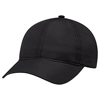 Polyester Pearl Nylon - UPF50+ 0E740M, Ajm 6 Panel Contour, Black