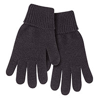 Acrylic 0G001, Ajm Gloves With Turned Down Cuffs, Black