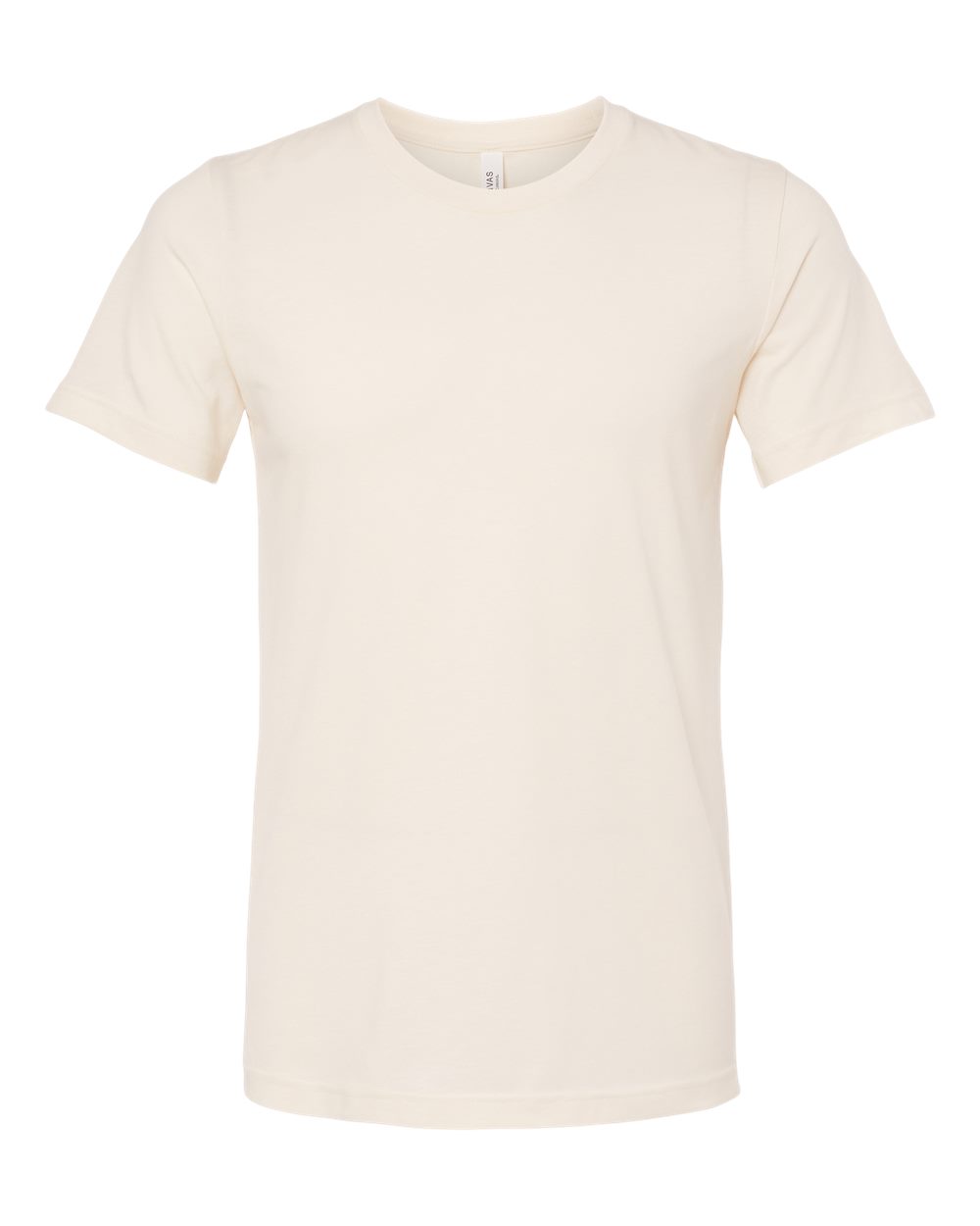 BELLA + CANVAS 3001CVC, T-Shirts - Premium, Heather Natural