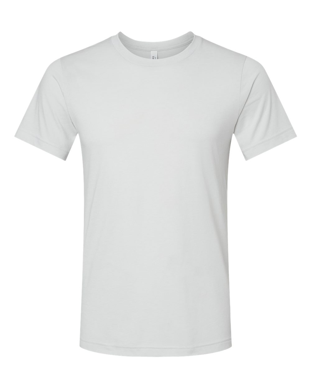 BELLA + CANVAS 3001CVC, T-Shirts - Premium, Heather Silver