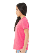 BELLA + CANVAS 3413Y, T-Shirts - Premium, Charity Pink Triblend