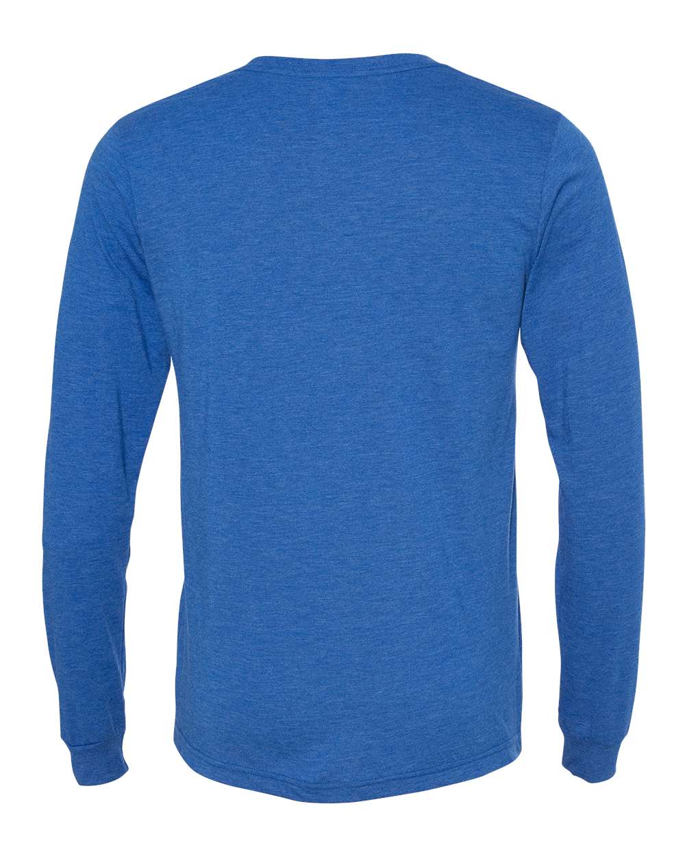BELLA + CANVAS 3513, T-Shirts - Long Sleeve, True Royal Triblend