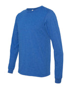 BELLA + CANVAS 3513, T-Shirts - Long Sleeve, True Royal Triblend
