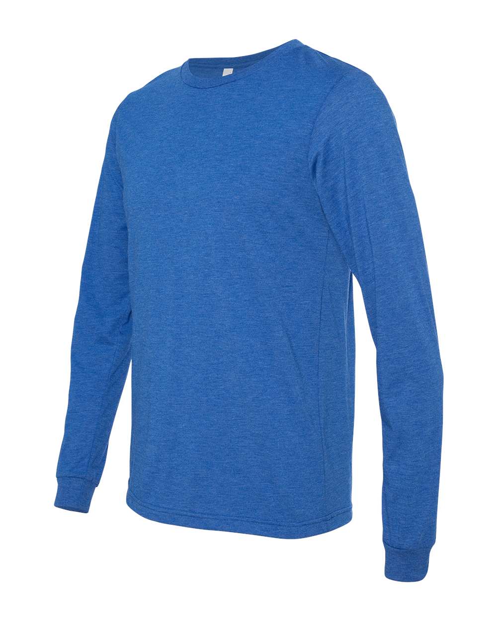 BELLA + CANVAS 3513, T-Shirts - Long Sleeve, True Royal Triblend