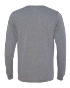 BELLA + CANVAS 3513, T-Shirts - Long Sleeve, Grey Triblend