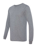 BELLA + CANVAS 3513, T-Shirts - Long Sleeve, Grey Triblend