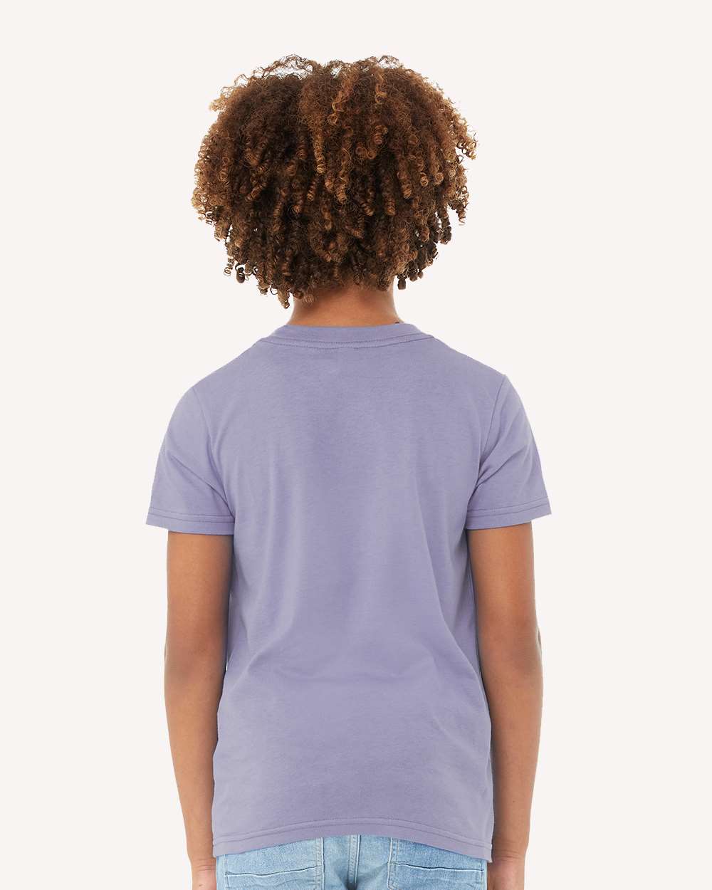BELLA + CANVAS 3001Y, T-Shirts - Premium, Dark Lavender