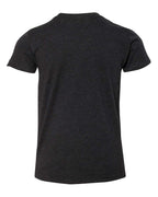 BELLA + CANVAS 3001YCVC, T-Shirts - Premium, Black Heather