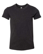 BELLA + CANVAS 3001YCVC, T-Shirts - Premium, Black Heather