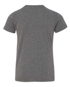 BELLA + CANVAS 3001YCVC, T-Shirts - Premium, Deep Heather