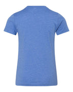 BELLA + CANVAS 3001YCVC, T-Shirts - Premium, Heather Columbia Blue
