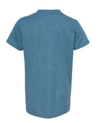 BELLA + CANVAS 3001YCVC, T-Shirts - Premium, Heather Deep Teal
