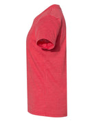BELLA + CANVAS 3001YCVC, T-Shirts - Premium, Heather Red