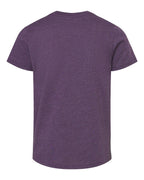 BELLA + CANVAS 3001YCVC, T-Shirts - Premium, Heather Team Purple