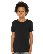 BELLA + CANVAS 3001YCVC, T-Shirts - Premium, Solid Black Blend