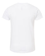 BELLA + CANVAS 3001YCVC, T-Shirts - Premium, Solid White Blend