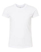 BELLA + CANVAS 3001YCVC, T-Shirts - Premium, Solid White Blend