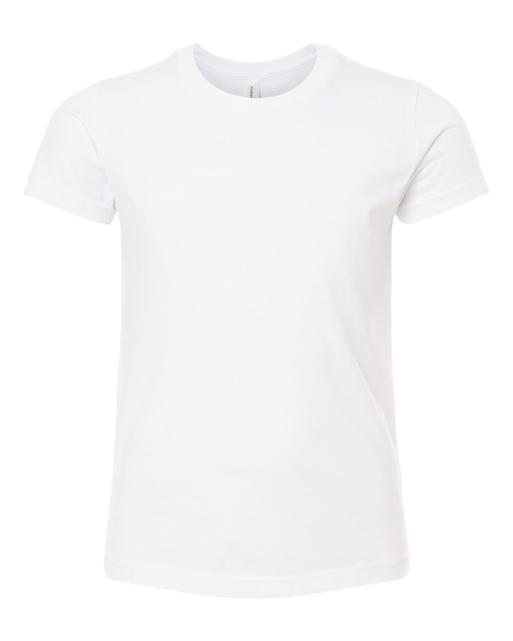 BELLA + CANVAS 3001YCVC, T-Shirts - Premium, Solid White Blend