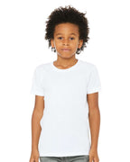 BELLA + CANVAS 3001YCVC, T-Shirts - Premium, Solid White Blend