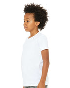 BELLA + CANVAS 3001YCVC, T-Shirts - Premium, Solid White Blend
