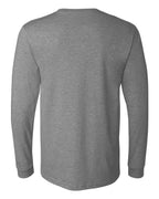 BELLA + CANVAS 3501CVC, T-Shirts - Long Sleeve, Deep Heather