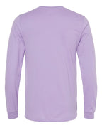BELLA + CANVAS 3501, T-Shirts - Long Sleeve, Dark Lavender