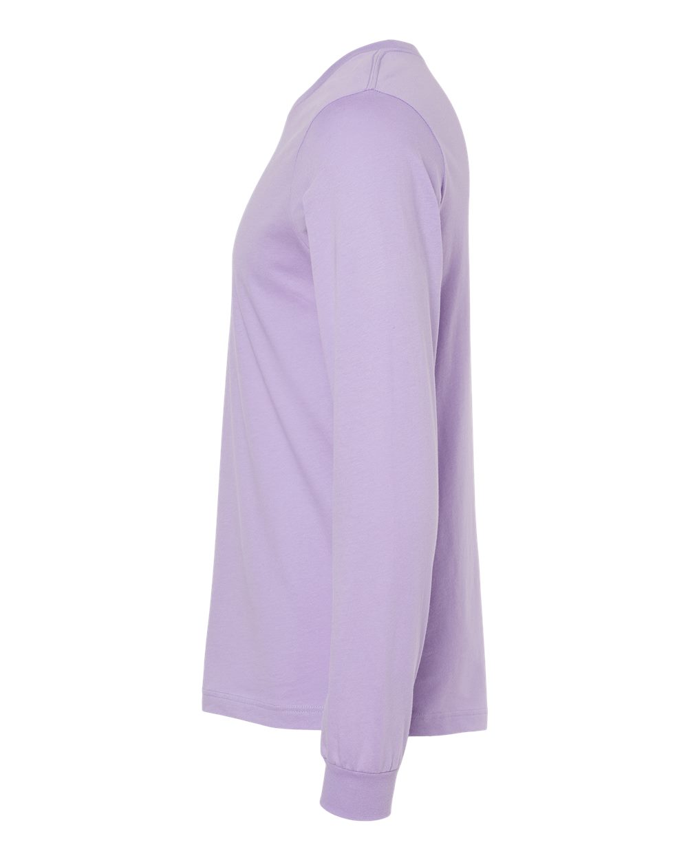 BELLA + CANVAS 3501, T-Shirts - Long Sleeve, Dark Lavender