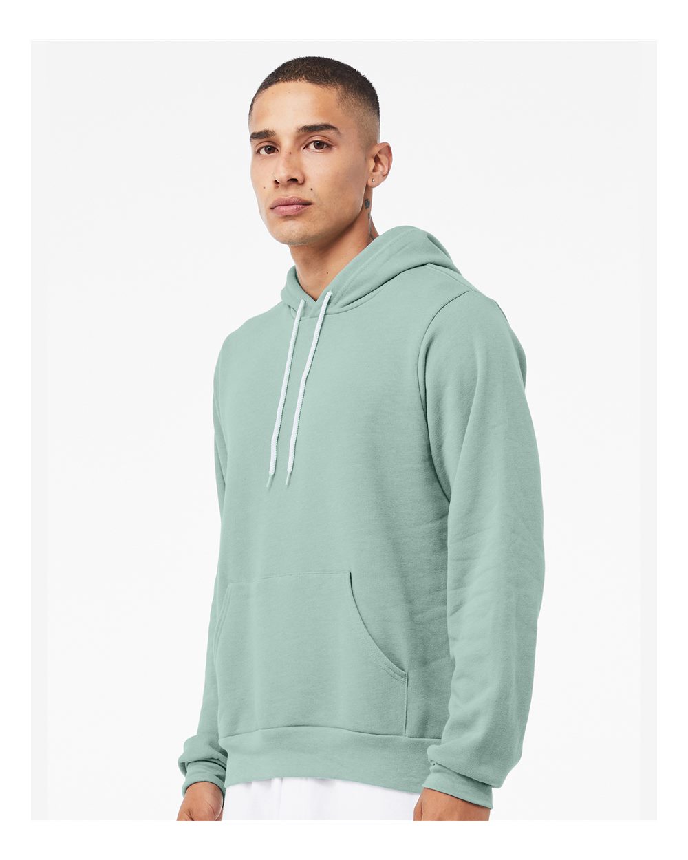 BELLA + CANVAS 3719, Fleece - Premium - Hood, Dusty Blue