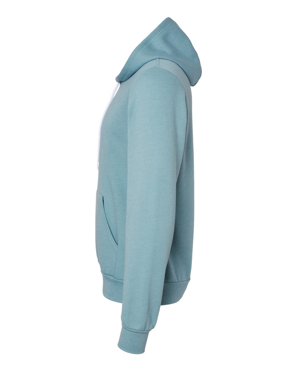 BELLA + CANVAS 3719, Fleece - Premium - Hood, Heather Blue Lagoon