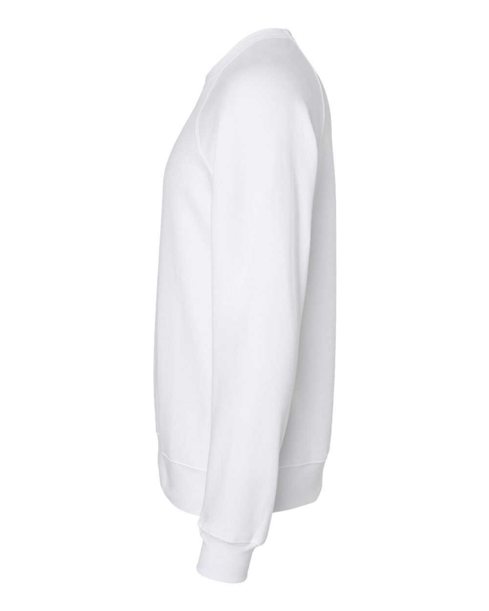 BELLA + CANVAS 3901, Fleece - Premium - Crew, White