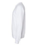 BELLA + CANVAS 3901, Fleece - Premium - Crew, White