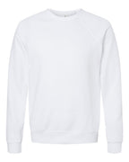 BELLA + CANVAS 3901, Fleece - Premium - Crew, White
