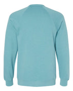 BELLA + CANVAS 3901, Fleece - Premium - Crew, Heather Blue Lagoon