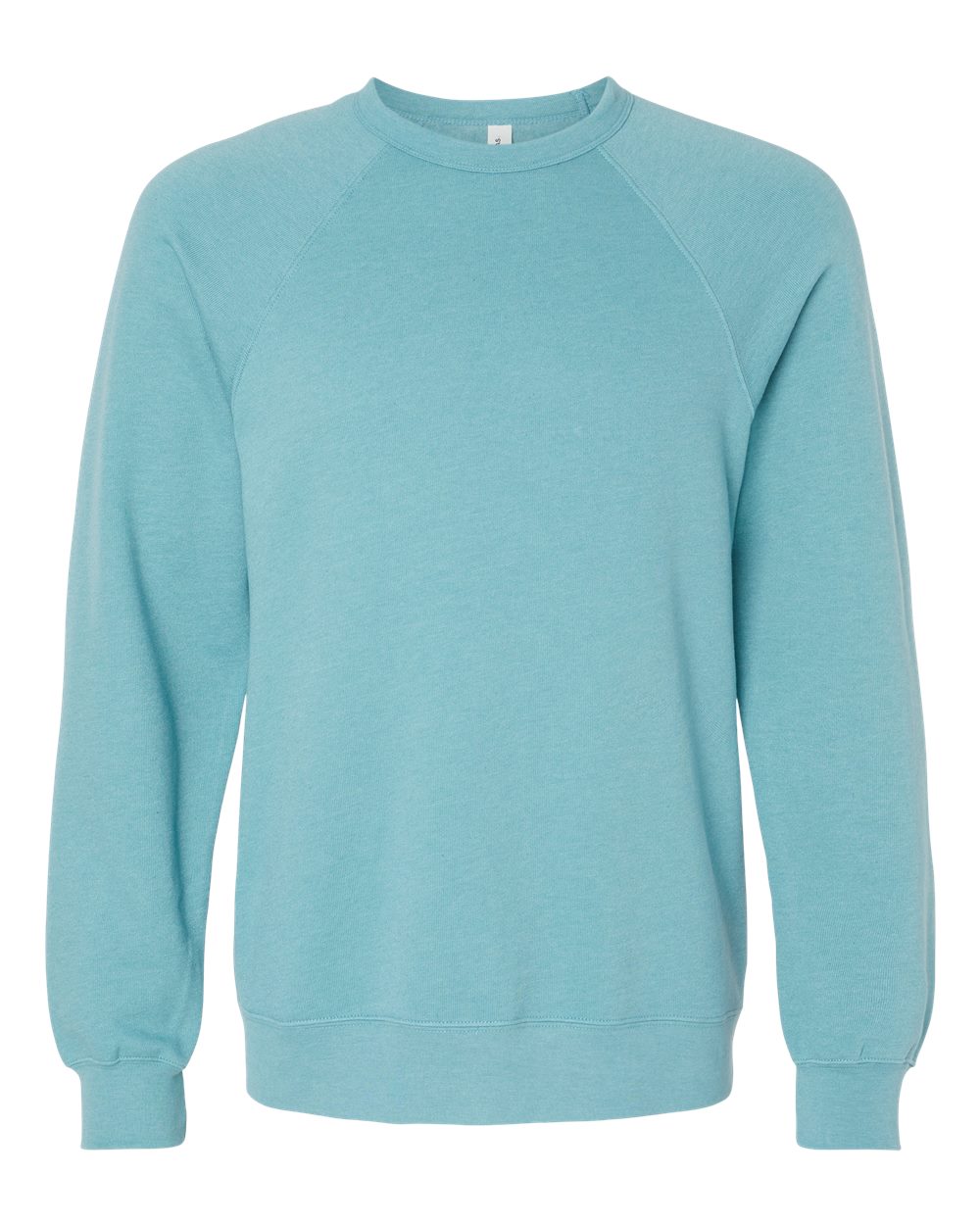 BELLA + CANVAS 3901, Fleece - Premium - Crew, Heather Blue Lagoon