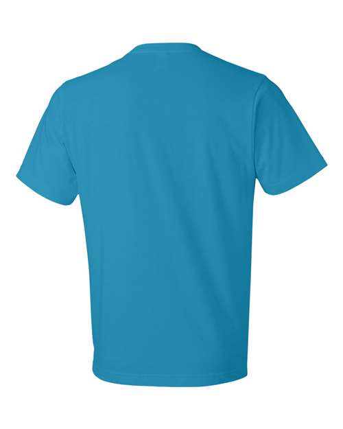 Gildan 10649, 980 Unisex Softstyle Lightweight T-shirt, Caribbean Blue