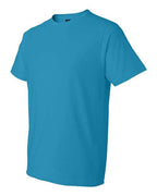 Gildan 980, Unisex Softstyle Lightweight T-shirt, Caribbean Blue