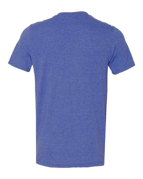 Gildan 10649, 980 Unisex Softstyle Lightweight T-shirt, Heather Blue