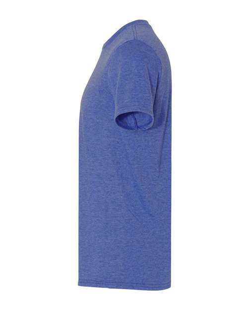 Gildan 10649, 980 Unisex Softstyle Lightweight T-shirt, Heather Blue
