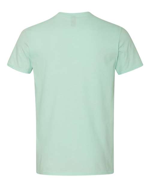 Gildan 10649, 980 Unisex Softstyle Lightweight T-shirt, Teal Ice