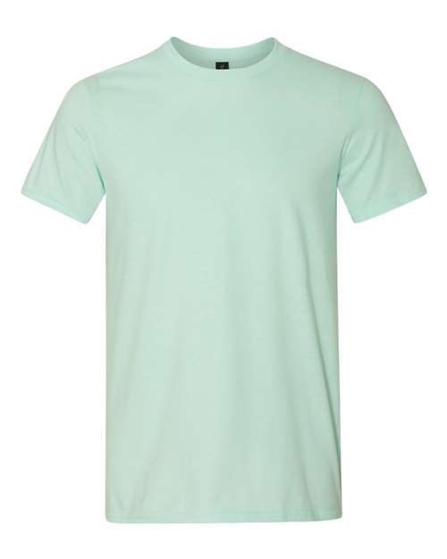 Gildan 10649, 980 Unisex Softstyle Lightweight T-shirt, Teal Ice