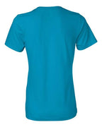 Gildan 10652, 880 Women's Softstyle Lightweight T-shirt, Caribbean Blue