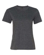 Gildan 10652, 880 Women's Softstyle Lightweight T-shirt, Heather Dark Grey