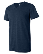 BELLA + CANVAS 3005CVC, T-Shirts - Premium, Heather Navy