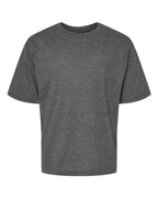 M&O 4850, Youth Gold Soft Touch T-shirt, Dark Heather