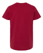 BELLA + CANVAS 3001Y, T-Shirts - Premium, Cardinal