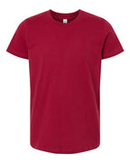 BELLA + CANVAS 3001Y, T-Shirts - Premium, Cardinal